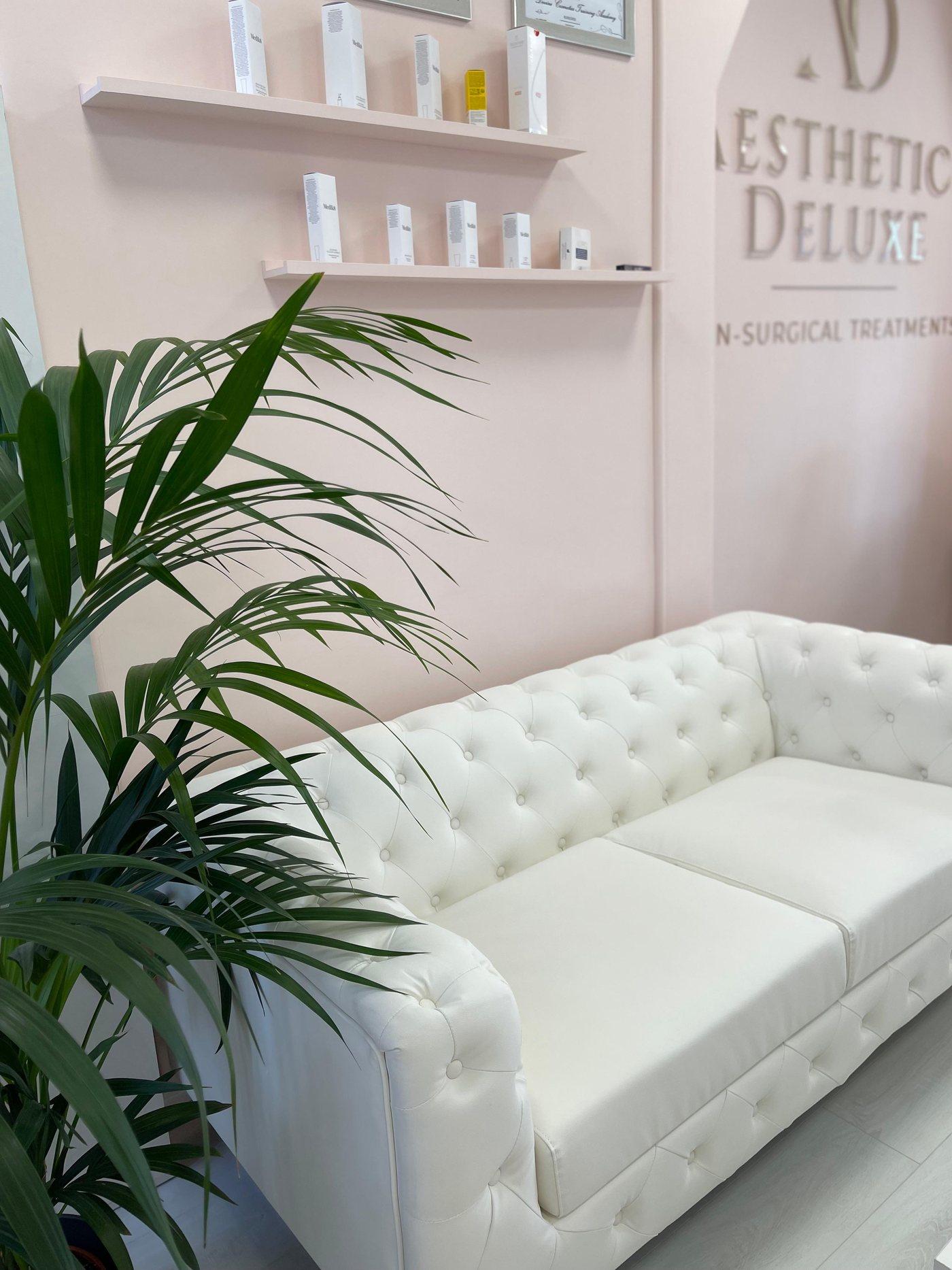 Inside the Aesthetics Deluxe clinic in Wilmslow
